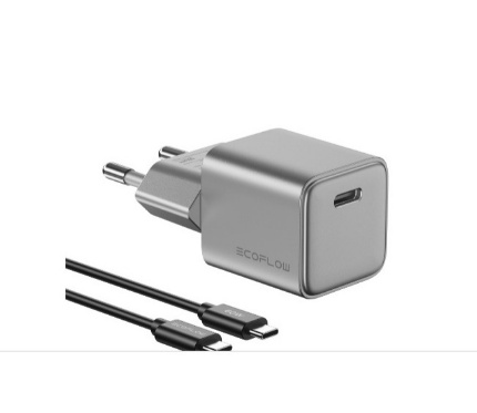 Chargers + Cables EcoFlow RAPID 20W GaN Charger with 60W Cable